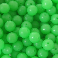 Lumi Beads Green 6mm